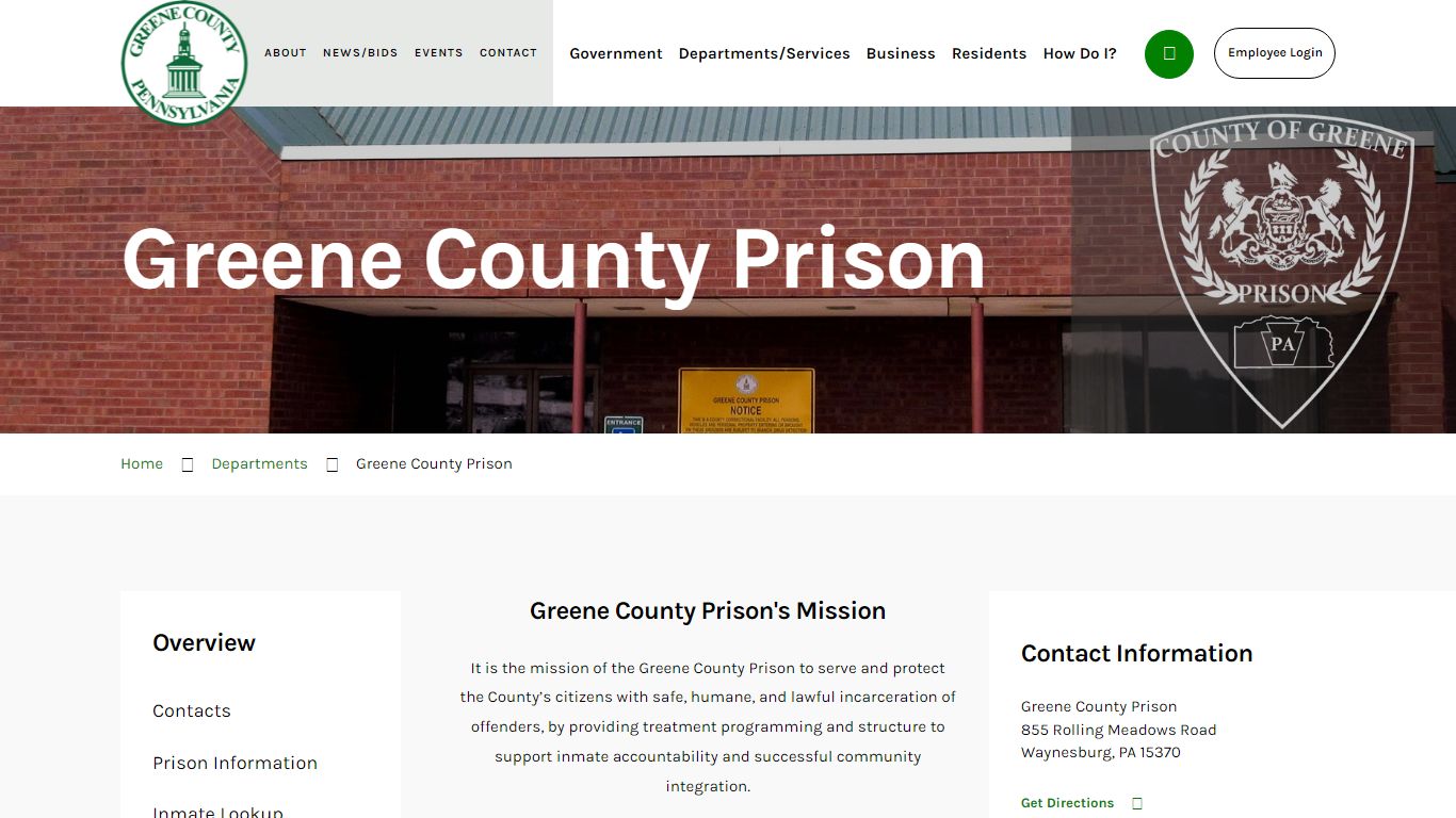 Prison | Greene County